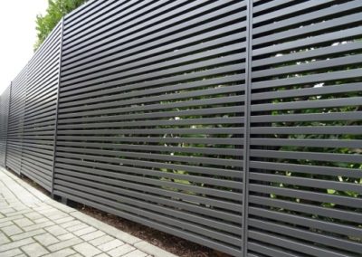 Sichtschutz Aluminium, JB-Betonzaun