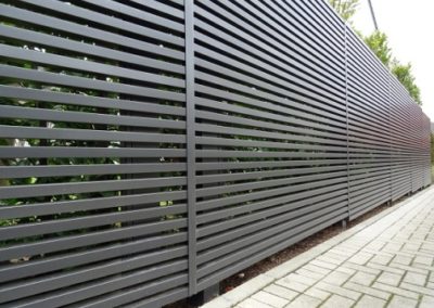 Sichtschutz Aluminium, JB-Betonzaun